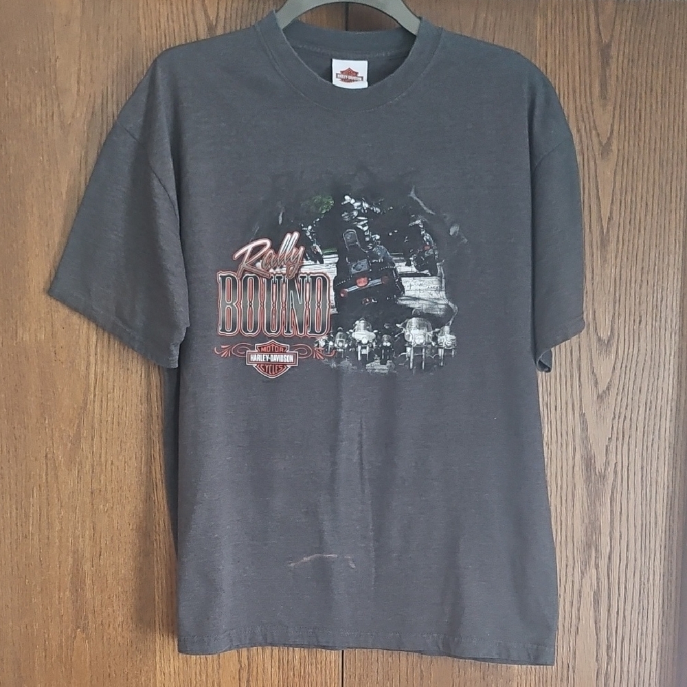 Harley-Davidson Gray Rally Bound T-Shirt